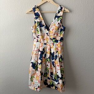 J.Crew Floral sleeveless Dress‎ with Pockets